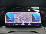 デジタルメーターは表示を変えることが出来ます。地図をメーターのセンターに表示することも可能です。