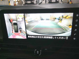 アラウンドビューモニター付き!車両を真上から見ているような映像で車庫入れも安心!!