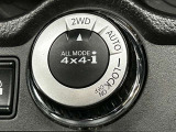 【切り替え式4WD】エンジン回転中にスイッチを回して切り替え完了!舗装路などの街乗りには「2WD」、滑りやすい舗装路などには「AUTO」、雪道などの未舗装路には「4WD」に切り替えて走行が可能です♪