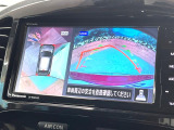 【アラウンドビューモニター】専用のカメラにより、上から見下ろしたような視点で360度クルマの周囲を確認することができます☆死角部分も確認しやすく、狭い場所での切り返しや駐車もスムーズに行えます。