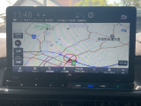 大型画面の純正ナビゲーション付です
