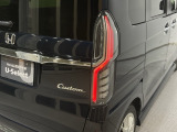 視認性がいいテールランプ。後続車にも存在をアピール。