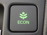 ★ECONスイッチ★ スイッチをONにすると、エンジンやエアコンなどクルマ全体の動きを低燃費モードに!燃費をよくするようクルマが頑張ります☆