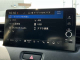 オーディオ機能も充実しています。