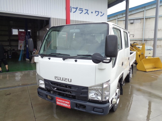 エルフ 3.0 ダブルキャブ フルフラットロー ディーゼルターボ 4WD