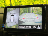【アラウンドビューモニター】専用のカメラにより、上から見下ろしたような視点で360度クルマの周囲を確認することができます☆死角部分も確認しやすく、狭い場所での切り返しや駐車もスムーズに行えます。