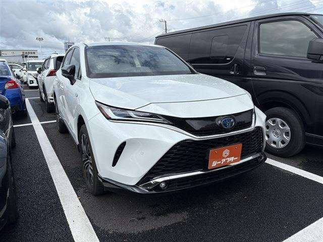 ハリアー2.5 プラグインハイブリッド Z E-Four 4WD禁煙車 黒レザーシート
