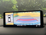 【360&deg;ビューモニター】専用のカメラにより、上から見下ろしたような視点で360度クルマの周囲を確認することができます☆死角部分も確認しやすく、狭い場所での切り返しや駐車もスムーズに行えます。