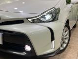 【LEDヘッドライト】悪天候や夜間走行時も良好な視界を確保し安心して運転できる高輝度LEDヘッドライトを装備!点灯速度が早く、消費電力も抑えられています。