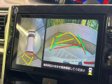 【パノラマモニター】専用のカメラにより、上から見下ろしたような視点で360度クルマの周囲を確認することができます☆死角部分も確認しやすく、狭い場所での切り返しや駐車もスムーズに行えます。