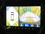 【全方位モニター用カメラ】専用のカメラにより、上から見下ろしたような視点で360度クルマの周囲を確認することができます☆死角部分も確認しやすく、狭い場所での切り返しや駐車もスムーズに行えます。