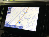 【ナビ機能付き9インチディスプレイオーディオ】ナビ機能搭載の他、お持ちのスマートフォンと連携して、ナビやbluetoothでの音楽再生が可能です♪デザインはもちろん操作性も良好!