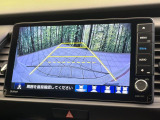 【バックカメラ】駐車時に後方がリアルタイム映像で確認できます。大型商業施設や立体駐車場での駐車時や、夜間のバック時に大活躍!運転スキルに関わらず、今や必須となった装備のひとつです!