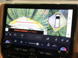 【パノラミックビューモニター】専用のカメラにより、上から見下ろしたような視点で360度クルマの周囲を確認することができます☆死角部分も確認しやすく、狭い場所での切り返しや駐車もスムーズに行えます。