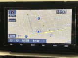 ナビを装備。タッチパネル式で使いやすく、お出かけもラクラクです。