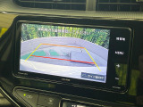 【バックカメラ】駐車時に後方がリアルタイム映像で確認できます。大型商業施設や立体駐車場での駐車時や、夜間のバック時に大活躍!運転スキルに関わらず、今や必須となった装備のひとつです!