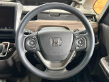 【ステアリングスイッチ】運転中、前方から目線をそらすことなく、オーディオ等の操作が可能な便利機能!安心&快適なドライブを演出してくれます♪