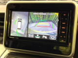 【全方位モニター用カメラ】専用のカメラにより、上から見下ろしたような視点で360度クルマの周囲を確認することができます☆死角部分も確認しやすく、狭い場所での切り返しや駐車もスムーズに行えます。