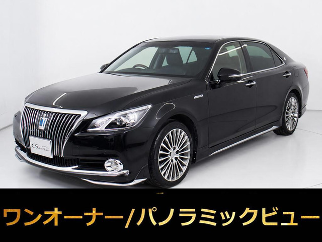 クラウンマジェスタ 3.5 Fバージョン Jフロンティア 1オーナー コンビ革 フルエアロ