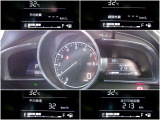 メーター内には、外気温・平均車速・平均燃費・瞬間燃費・走行可能距離のECO情報が表示できる機能があります!