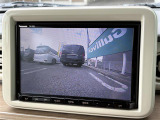 便利な【バックモニター】で安全確認もできます。駐車が苦手な方にもオススメな便利機能です。