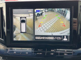 ◆アラウンドビューモニターは4つのビューが表示可能です!『トップビュー』『バックビュー』『サイドブラインドビュー』『フロントビュー』狭い場所での駐車でも、周囲の映像で確認できるので安心です!