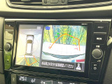 【アラウンドビューモニター】専用のカメラにより、上から見下ろしたような視点で360度クルマの周囲を確認することができます☆死角部分も確認しやすく、狭い場所での切り返しや駐車もスムーズに行えます。