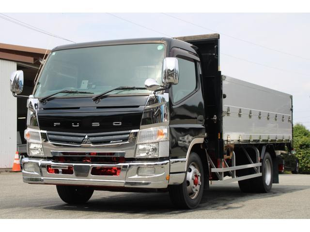 キャンター  平ボディー 3.8t アルミブロック ワ