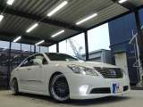 200系後期ロイヤルサルーン!新品タナベ車高調!新品AME・FTX19インチアルミホイール!新品タイヤ!LEDフォグ!LEDポジション!サイドプロテクションモール!ウィンカーミラー!ウェルカムランプ!