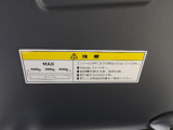 ルーフコンソールを使用する際は重量にお気を付けください。