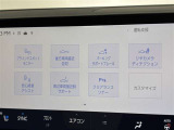 運転支援機能はナビ画面でオンオフ切り替えできます。