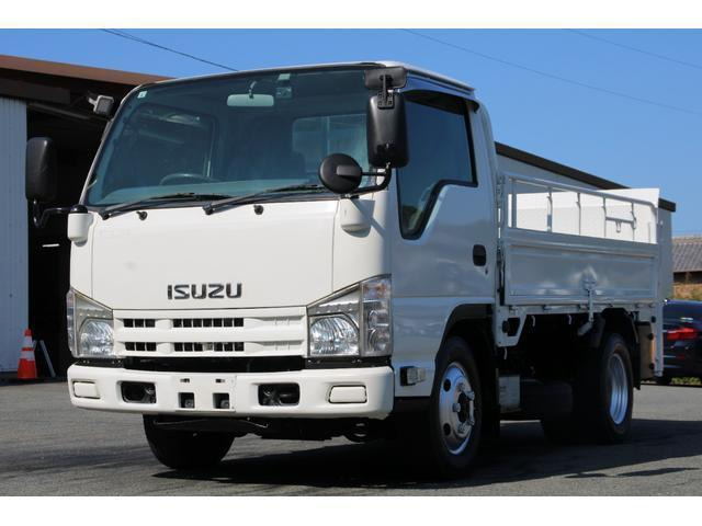 エルフ  平ボディ 3t積載 4WD パワーゲート