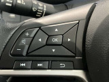 ステアリングスイッチ搭載!ハンドルひとつで手を離さなくても運転中視線をそらさなくても操作が出来て便利です♪