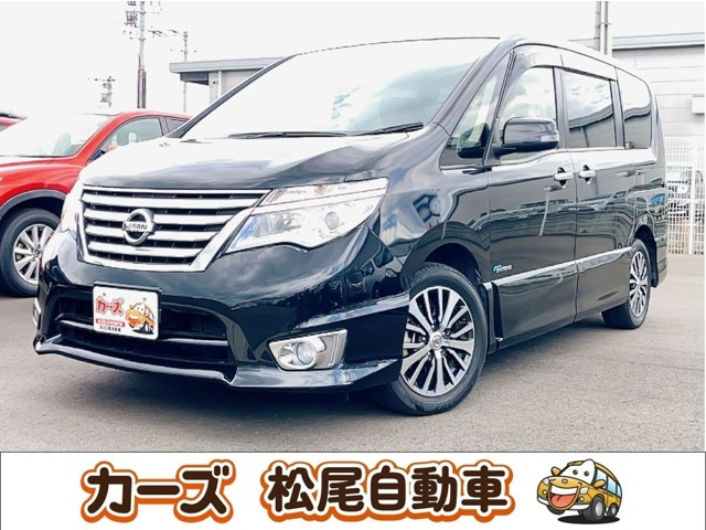 セレナ 2.0 ハイウェイスターG S-HYBRID 12ヶ月&距離無制限 純正ナビ フルセグTV