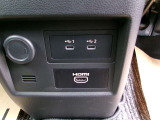 2個のUSB(タイプC)とHDMI入力端子が装備されています。