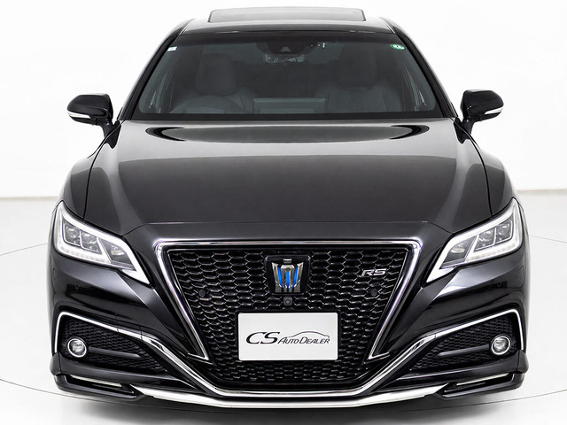 クラウン ハイブリッド 2.5 RS アドバンス Four 4WD サンルーフ 黒革 フルエアロ