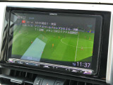 地デジフルセグチューナー内蔵!高画質でテレビをお楽しみください!走行中でも映ります!