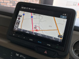 純正ナビが搭載されています。初めての道も安心ですね。Bluetooth接続可能!