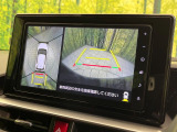 【パノラマモニター】専用のカメラにより、上から見下ろしたような視点で360度クルマの周囲を確認することができます☆死角部分も確認しやすく、狭い場所での切り返しや駐車もスムーズに行えます。