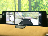 【360&deg;ビューモニター】専用のカメラにより、上から見下ろしたような視点で360度クルマの周囲を確認することができます☆死角部分も確認しやすく、狭い場所での切り返しや駐車もスムーズに行えます。
