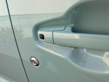 運転席ドアハンドル周辺の写真です。