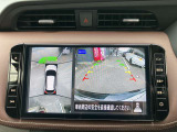 アラウンドビューモニター 駐車場での車庫入れや狭い道路での走行にカメラで確認が出来るので安心です。
