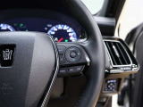 全車速追従機能付きレーダークルーズコントロールの操作はこちらのスイッチでおこないます