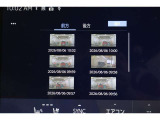 車と連携した便利な録画トリガーを採用。車載カメラの映像を内蔵メモリに録画。別のカメラを後付けすることなく前後映像を記録できます。録画した映像はディスプレイオーディオの大画面ですぐに再生、確認できます。