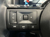 ステアリングスイッチ搭載!ハンドルひとつで手を離さなくても運転中視線をそらさなくても操作が出来て便利です♪