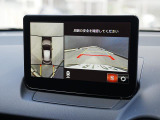 360&deg;ビューモニターを搭載しています。コーナーセンサーと合せてお使いいただくことで、安全、安心にお車の取り回しを行っていただけます。