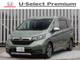 当店にフリード+・クロスター ホンダセンシング、シルバーミストグリーンが入庫しました。純正7インチナビ・ETC・ドラレコ前後・ルーフレール・両側PSDなど充実装備。おすすめの1台です。