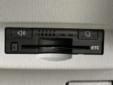 ETC車載器付きです。高速道路の料金所もスムーズに通過できます。