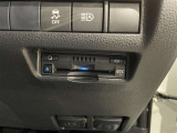 ETC車載器付きです。高速道路の料金所もスムーズに通過できます。