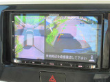 ナビモニターはアラウンドビューカメラ連動です